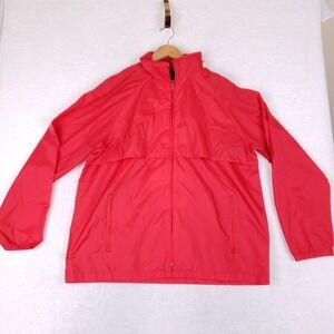 Golden Bear Vintage 80s Windbreaker Jacket Large Red